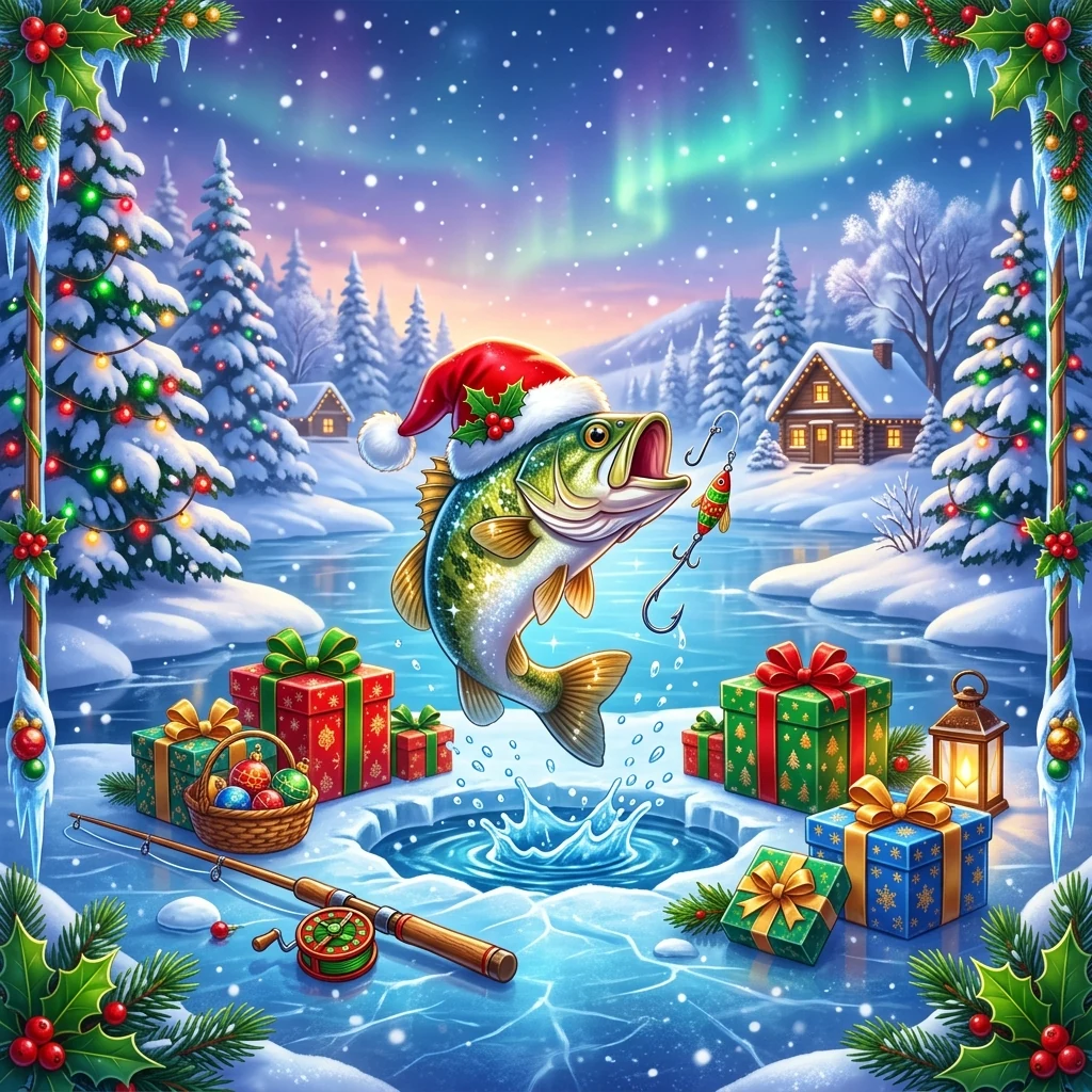Christmas Big Bass Bonanza machine a sous BDMBet